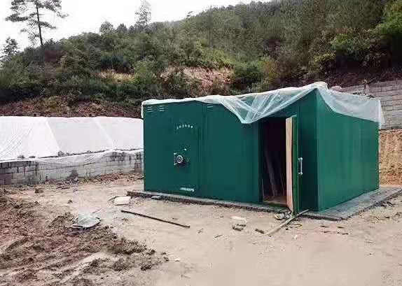 新市露天如何存放爆破线放炮线等爆破器材？